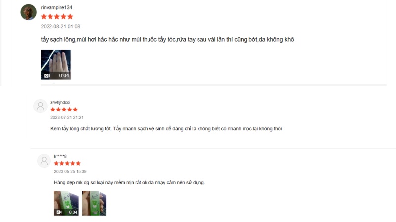 Feedback chân thực nhất của các khách hàng