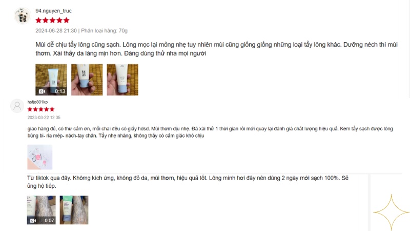 Nhiều khách hàng có cảm nhận tích cực về sản phẩm