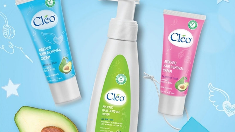 hiệu quả của kem tẩy lông nách cleo