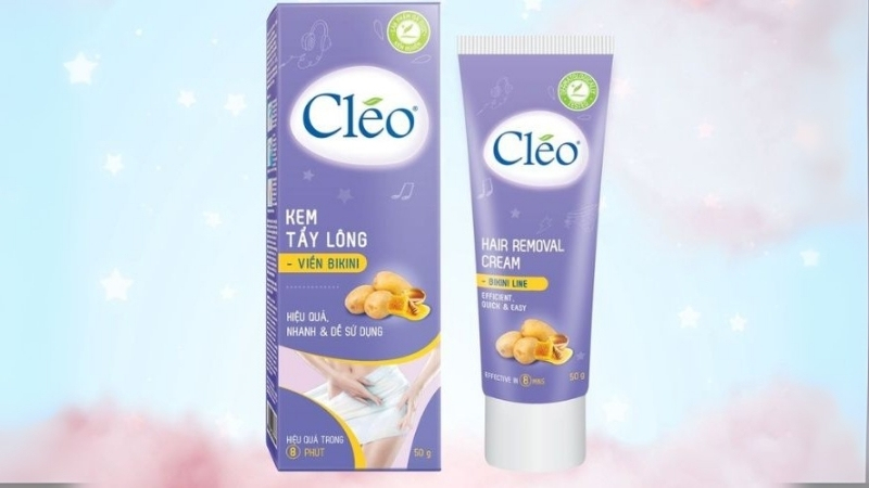Kem tẩy lông vùng kín cho bà bầu Cleo