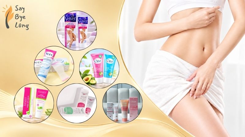 review kem tẩy lông vùng kín an toàn