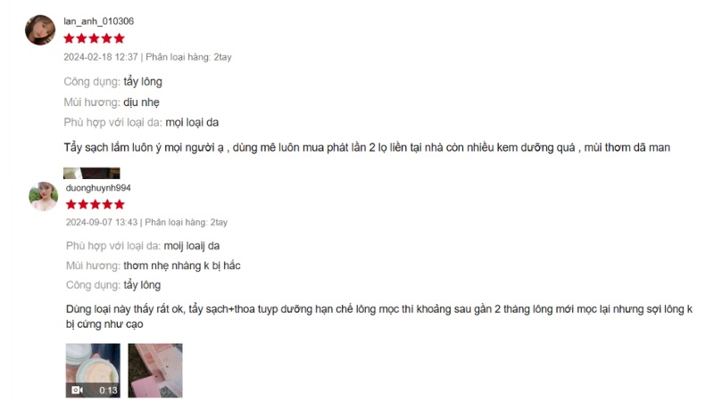 Đánh giá kem tẩy lông Ollie có nên dùng không?