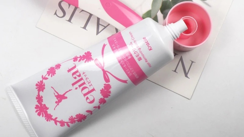 Review kem tẩy lông Epilat Kracie Nhật Bản