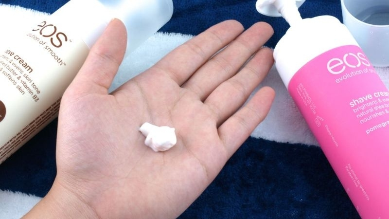 Kem cạo lông EOS review chi tiết