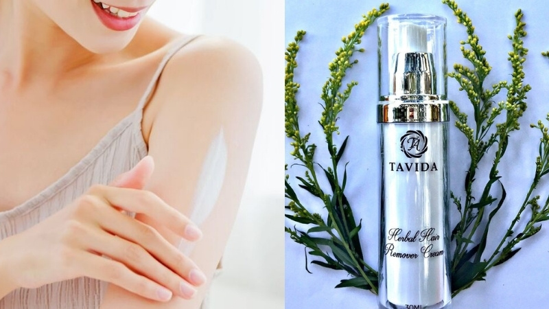 Tổng quan về kem tẩy lông Tavida