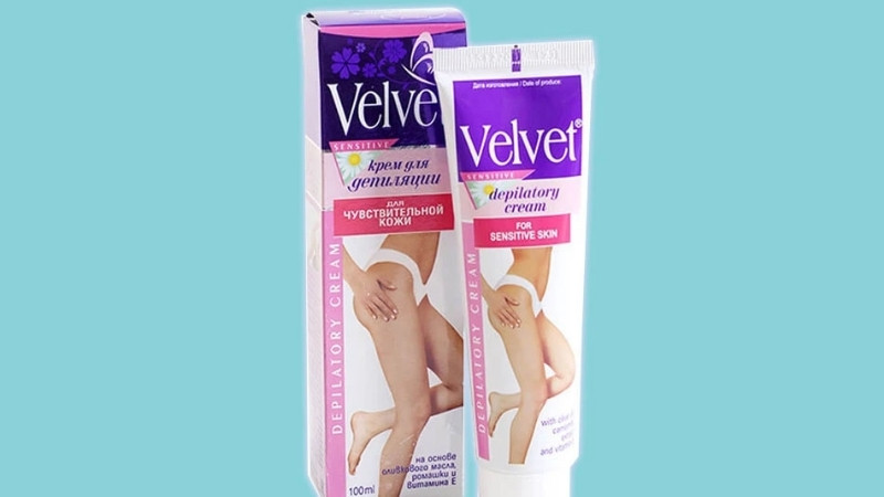 Kem tẩy lông Velvet dịu nhẹ cho da