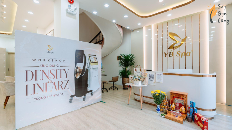 YB Spa Thẩm mỹ viện spa triệt lông uy tín