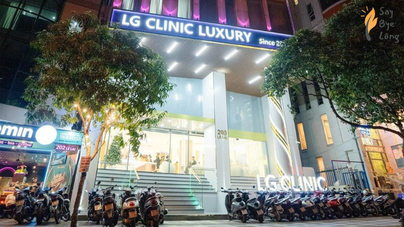 spa triệt lông LG Clinic quận 1 uy tín