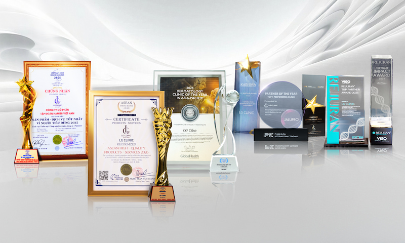 thành tích và giải thưởng của lg clinic