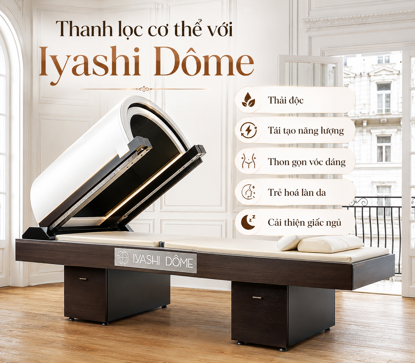 công nghệ Iyashi dôme