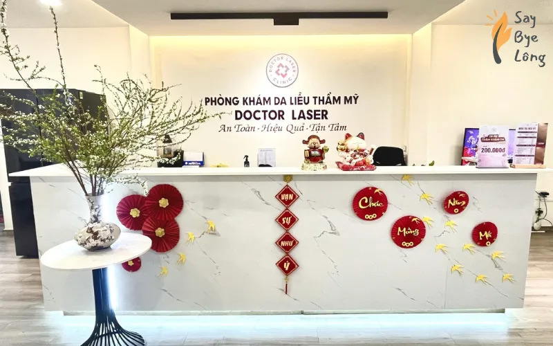 Triệt lông tại phòng khám Da liễu thẩm mỹ Doctor Laser