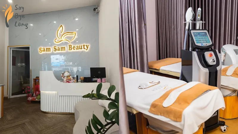 Sam Sam Beauty ứng dụng Diode Laser lạnh