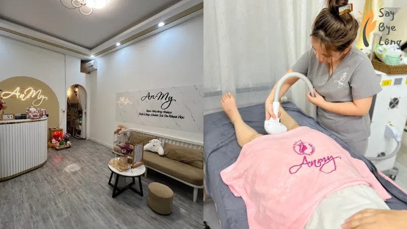 AnMy Spa cung cấp dịch vụ triệt lông Diode Laser dịu nhẹ
