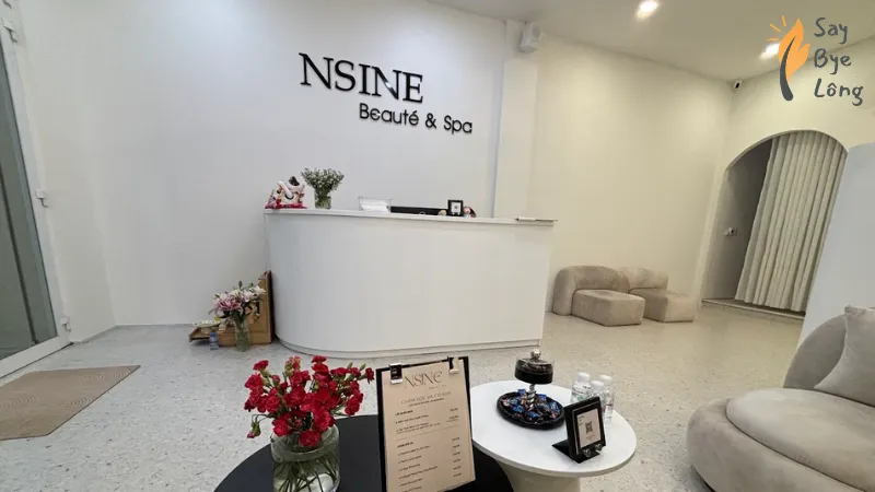 Nsine Beauté ứng dụng Diode Laser Cooling dịu êm