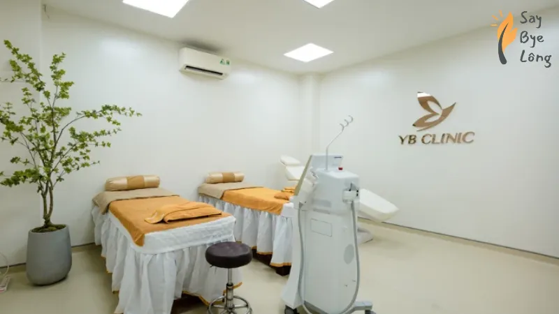 YB Spa ứng dụng công nghệ triệt lông hiện đại