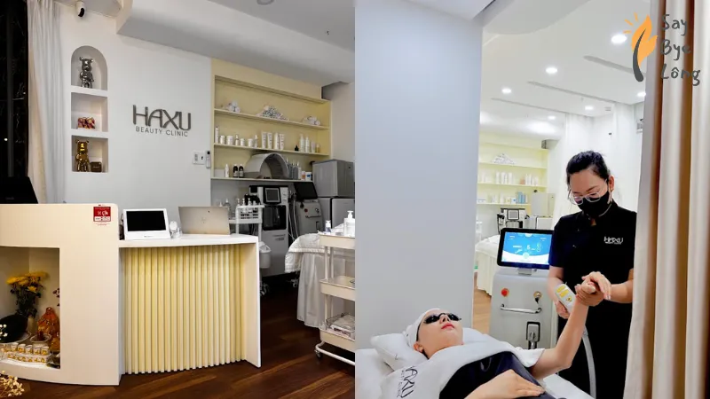 Haxu Beauty Clinic cung cấp dịch vụ chăm sóc da chuyên sâu