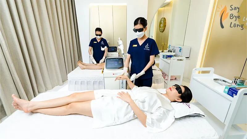 LG Clinic là nơi triệt lông Thủ Đức uy tín bằng công nghệ LG Cool Hybrid