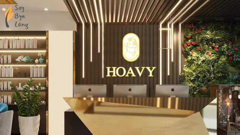 Thẩm mỹ viện Hoa Vy cung cấp dịch vụ triệt lông nách, chân, bikini và toàn thân