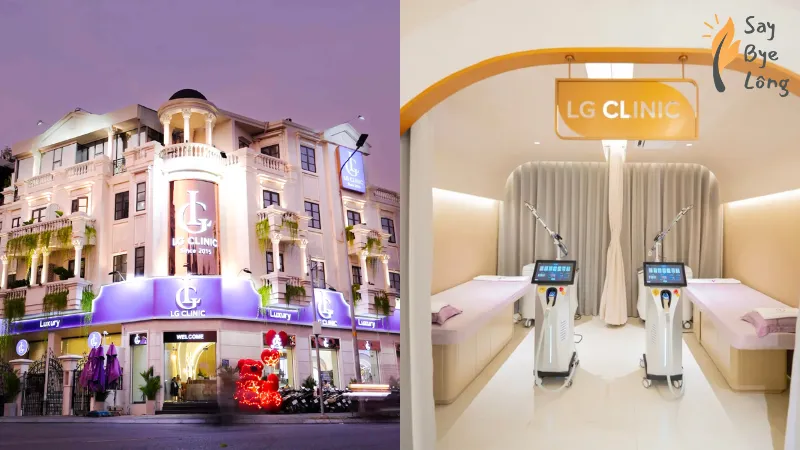 LG Clinic Gò Vấp nổi tiếng với công nghệ triệt lông làm lạnh sâu