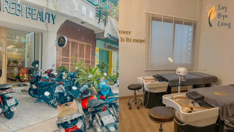 Rebi Beauty Spa chăm sóc da kết hợp dịch vụ triệt lông