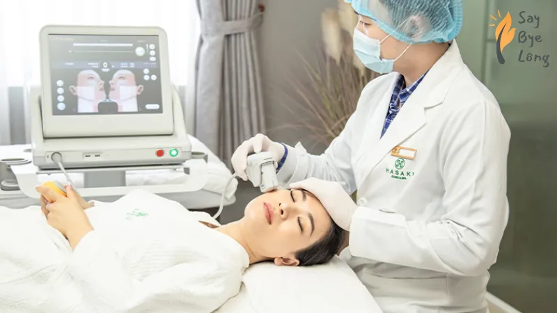 Hasaki Clinic Gò Vấp triệt lông bằng Diode Laser
