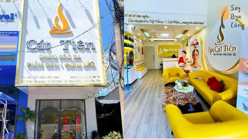 Spa Cát Tiên Cần Thơ cung cấp dịch vụ triệt lông bằng quang nhiệt