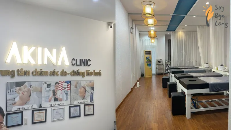 AKINA Clinic cung cấp liệu trình triệt lông công nghệ cao theo quy trình da liễu