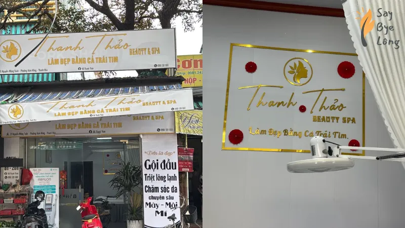 Thanh Thảo Beauty Spa kết hợp triệt lông nách cùng các dịch vụ chăm sóc da